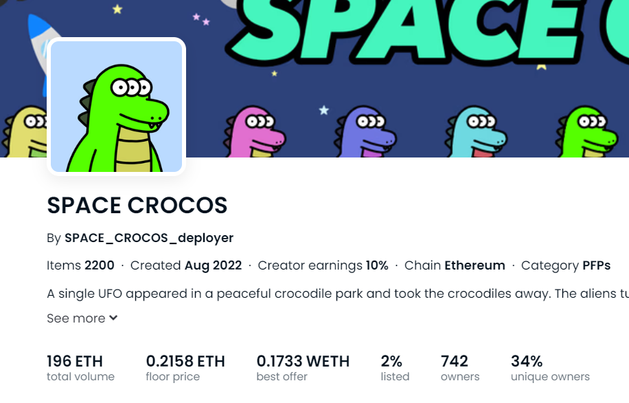 スペクロ フロア価格「0.2ETH」
2023年3月19日